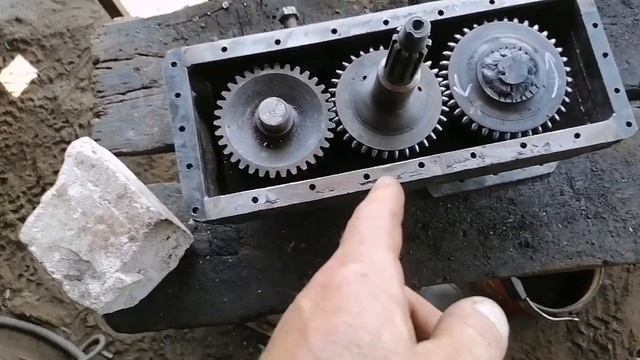 трансмиссия для самодельного трактора. ??️