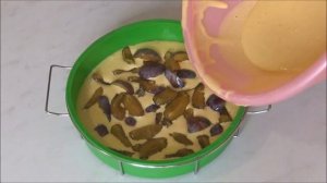 СЛИВОВАЯ ШАРЛОТКА. Быстрый и простой рецепт сливового пирога. Пирог со сливой.