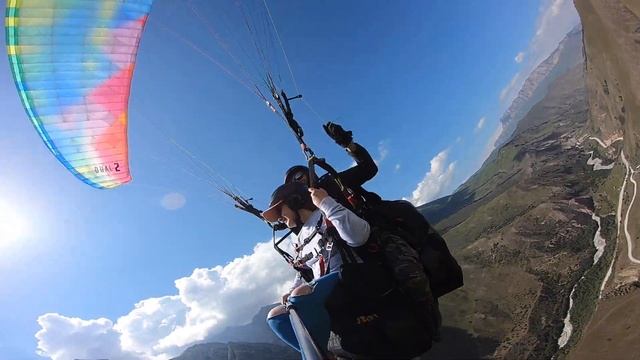 06082020ParaTourYes кавказ полет на параплане