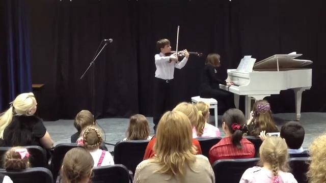 03.04.14 Михаил Усов, скрипка (стипендиат Фонда Юрия Розума)