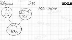 Повторение № 66 - Алгебра 8 класс Мордкович