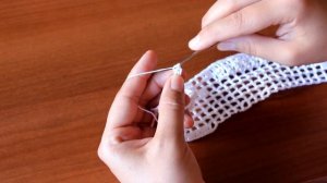 Круглая Филейная салфетка крючком (5 часть)