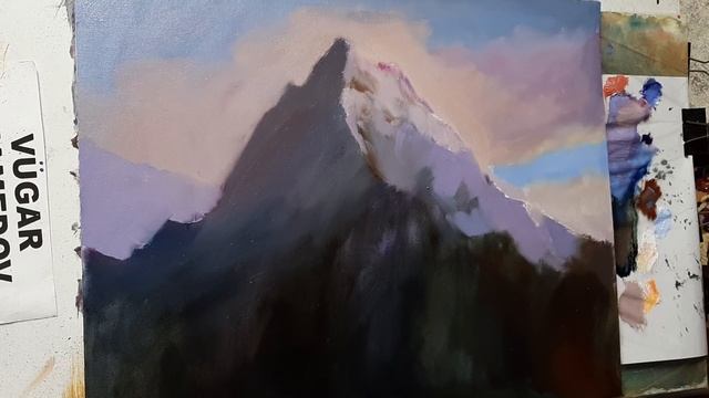 Как написать гору.Мастер-классы Вугара Мамедова смотреть онлайн