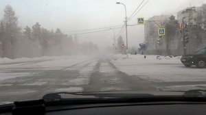 Как выглядит Нерюнгри в -50 градусов?