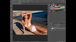 Как добавить коже загар в фотошопе