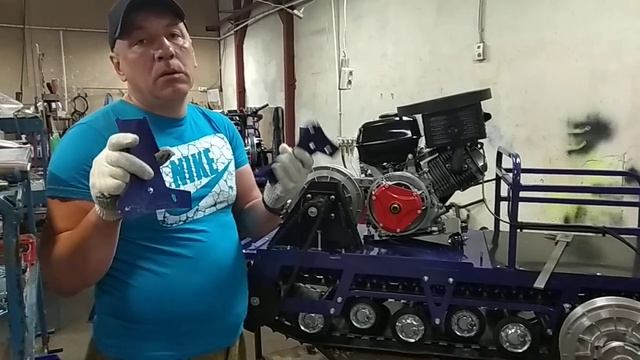 Как сделать угол Атаки у гусеницы на буксировщике смотреть онлайн