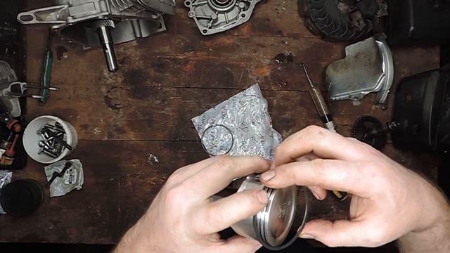 Ремонт сборка китайского двигателя лифан 6.5 л.с. от мотоблока