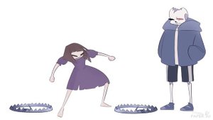 Aliza dance 3 minutes (  Horrortale animation)