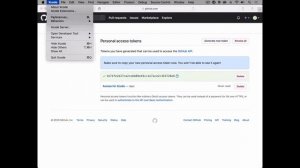 Creating a Personal Access Token for Xcode