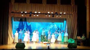 "В ночном саду" колядки.Постановка Н.Тарасовой.
