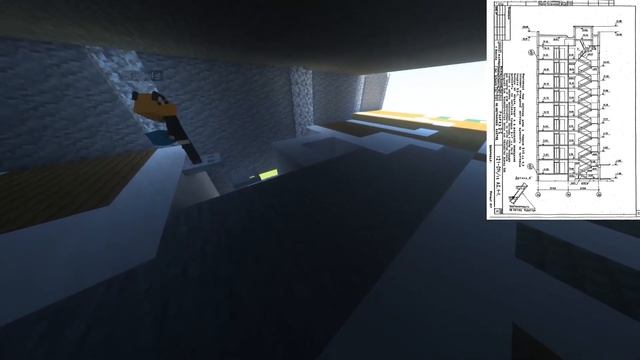 Строительство панельной брежневки серии 111-121-014 (рядовая) в Minecraft