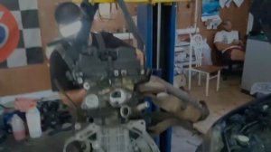 Застучал Движок на Лансер 10. Меняем из 1.8 на 2.0 СВАП