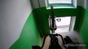 Максоход Евпатория :) Вело чоппер эко фэтбайк :) как закатить Максоход  на пятый этаж :)
