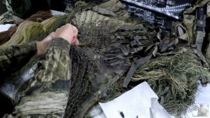 Маскировочный костюм снайпера. Изготовление и обкатка