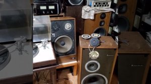 CELESTION DITTON 442 & LUXMAN 272 DD & REALISTIC 65 RECEIVER U.S.A GERMANIO "SOFT CELL"