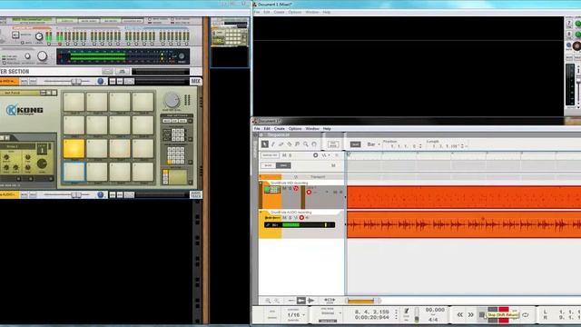 Arturia DrumBrute Pattern MIDI and Audio Sync-recorded into Reason - 20161013 ScreenCapture смотреть онлайн