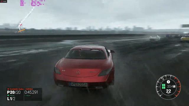 Project Cars Heavy Rain Performance i5 6600k Sapphire Nitro+ RX480 4GB 1080p смотреть онлайн