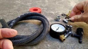 Самодельный манометр для замера давления бензанасоса в автомобилях Шевроле, Дэу, Равон и ЗАЗ Вида