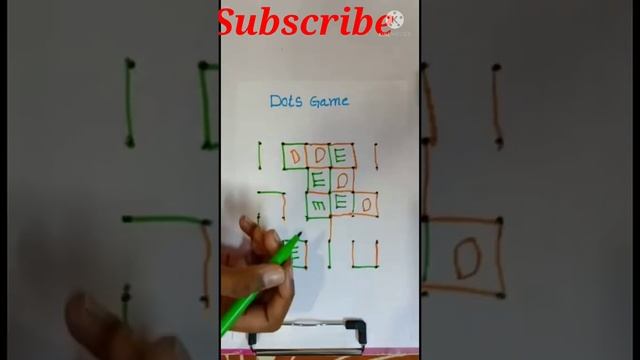 Dots Game || Mind Game || Paper & Pen Game