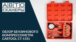 Обзор бензинового компрессометра Cartool CT-1351