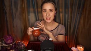 АСМР РАССЛАБЛЯЮЩАЯ ЧАЙНАЯ ЦЕРЕМОНИЯ 🧉 ASMR Whisper & Rose Tea