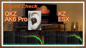 QKZ AK6 Pro vs KZ ESX [IEMs Chinese In-Ear headphones Sound Comparison 中華イヤホン音比較]