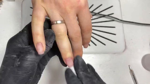 ПРОЦЕСС МАНИКЮРА |укрепления с полигелем | светоотражающий гель лак | manicure process