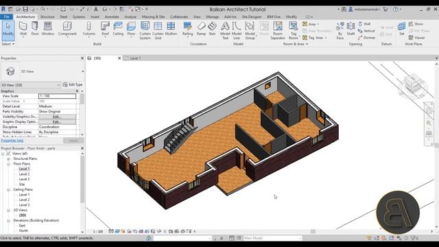 3 Ways of Creating Floor Finishes in Revit Tutorial смотреть онлайн