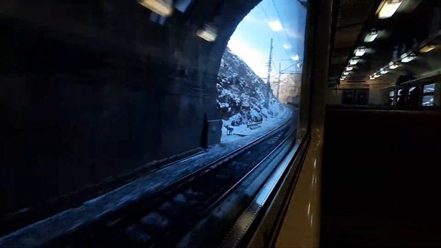 От о.п. Чёртова Гора до ст. Ангасолка в ЭД9М-0085 смотреть онлайн