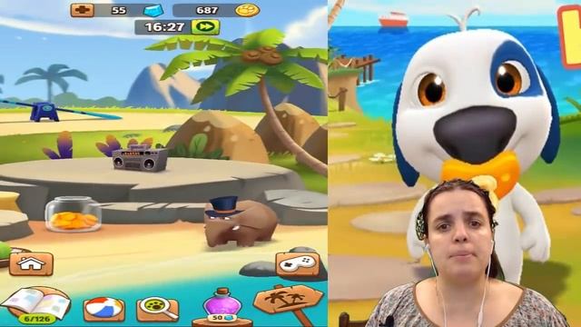 БолтушкА ВеселушкА ДЕЛАЕТ Новые ФОТО Вместе с ХЕНКОМ!#18 ИГРА для ДЕТЕЙ смотреть онлайн