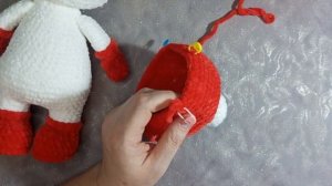 Мастер-класс снеговик 3 часть.