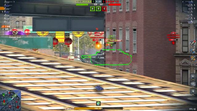 FV215B 7225DMG 4Kills | World of Tanks Blitz | WHITE_RUSSIAN_BEAST_ смотреть онлайн