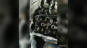 Замена прокладки клапанной крышки Мерседес W203 om611