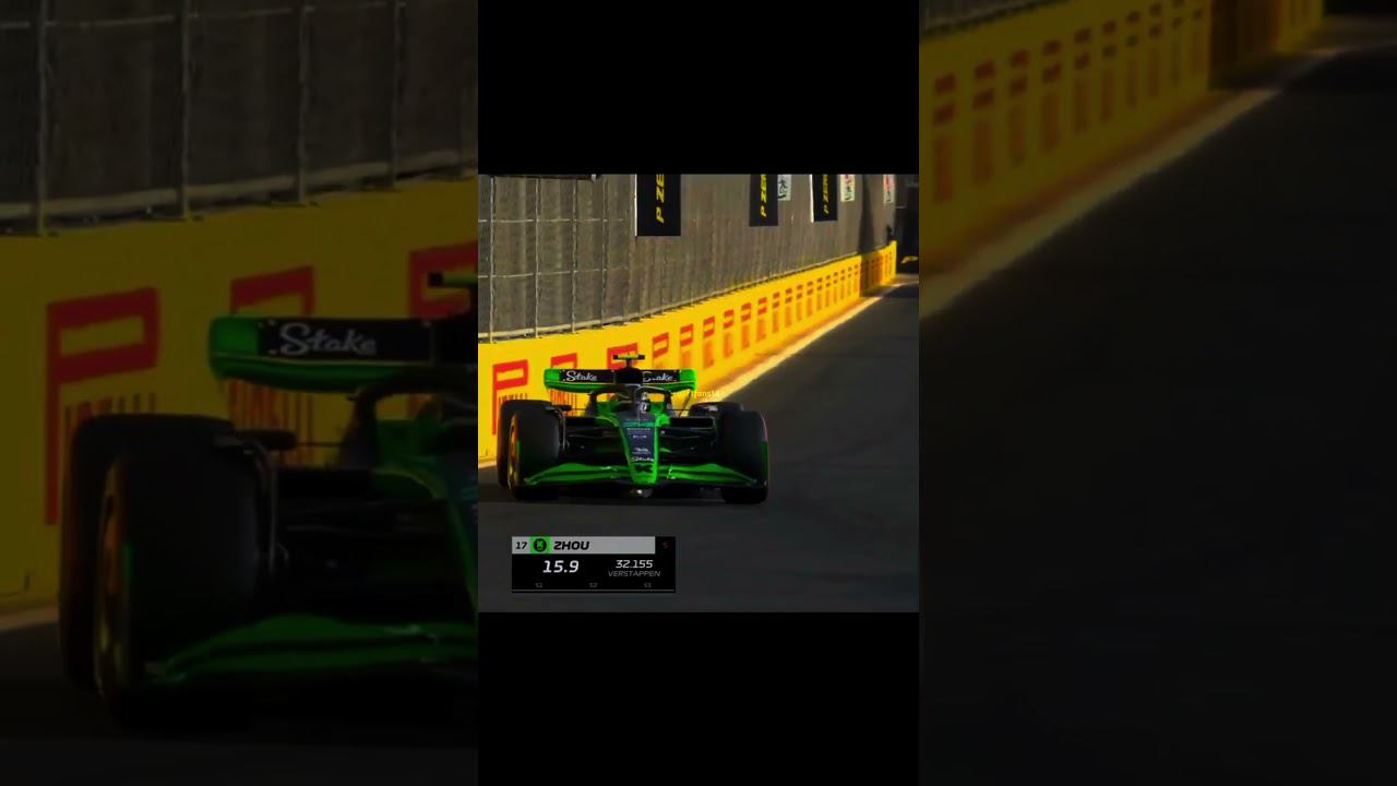 Zhou's crash in Jeddah #f1moments #formula1 #edit #recommended #fypシ