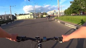 Велопробег 11.06.2019 в г. Новокузнецк. Улицы Новокузнецка.