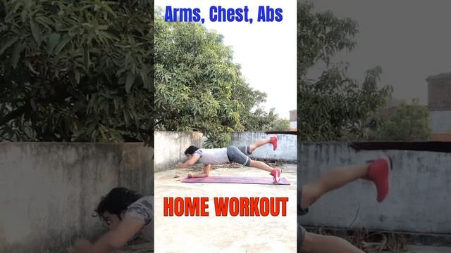 Arms | Chest | Abs Home ? Workout #Shorts @shorts смотреть онлайн