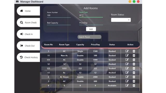 Hotel Management System - JavaFX Modern Application Overview смотреть онлайн
