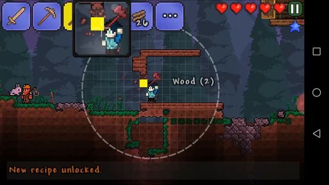 Нуб научился играть в 2D! | Нублю в Террарии смотреть онлайн