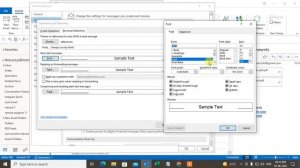 How to Change Font Color and Text Size in Outlook