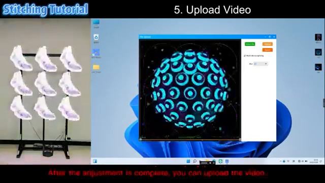 Как настроить голографические вентиляторы SpinDisplay смотреть онлайн