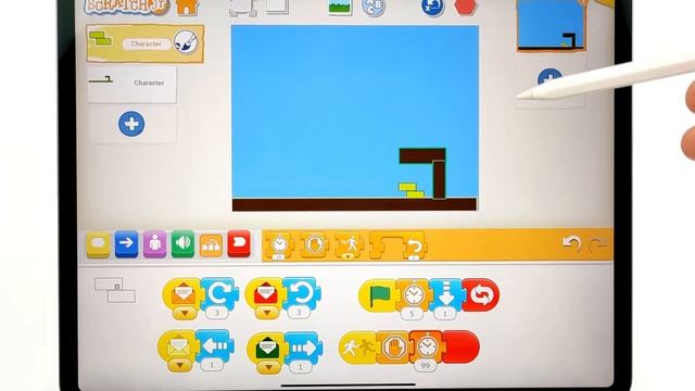 ScratchJunior-Імітуємо гру Tetris -уроки програмуванн для дітей смотреть онлайн