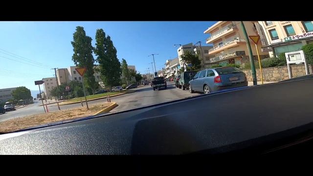 Греция. Крит. В Айос-Николаос на кабриолете. Август 2021. смотреть онлайн