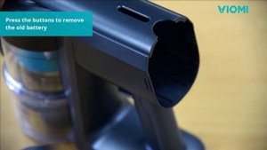 Viomi A9 Cordless Vacuum - How to Replace the Battery