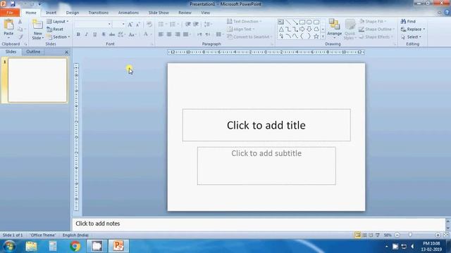 Introduction of Ms PowerPoint In Hindi -  सीखे PowerPoint की बेसिक चीज़े | Basics of PowerPoint