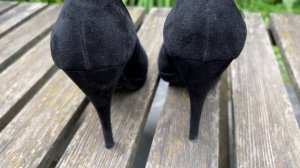 Loriblu Черные замшевые туфли, размер - 38