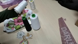 Нижняя нить для вышивки