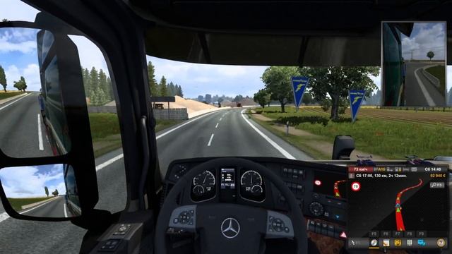 ТРАКТОР В ВАРШАВУ (Euro Truck Simulator 2) #53 прохождение игры смотреть онлайн