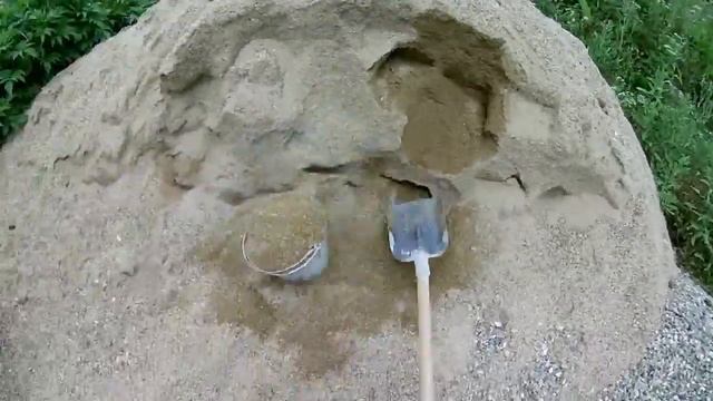 Моторллер муравей (перевозка щебня) смотреть онлайн