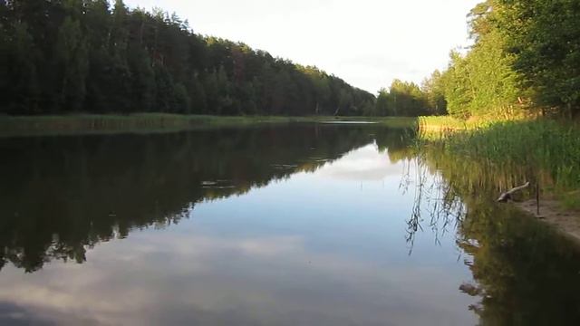 озеро по дороге на Домашово смотреть онлайн