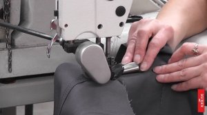 ХЕКЛЯ.  Шов в замок.